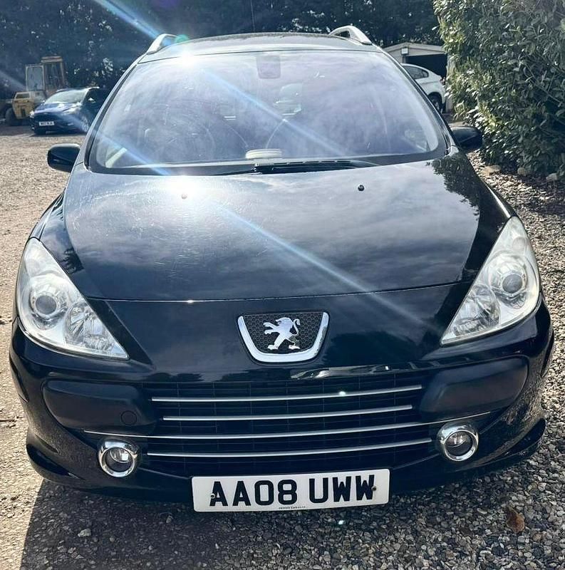 Used Peugeot 307 109 HP (80 kW) 2008 Black Estate