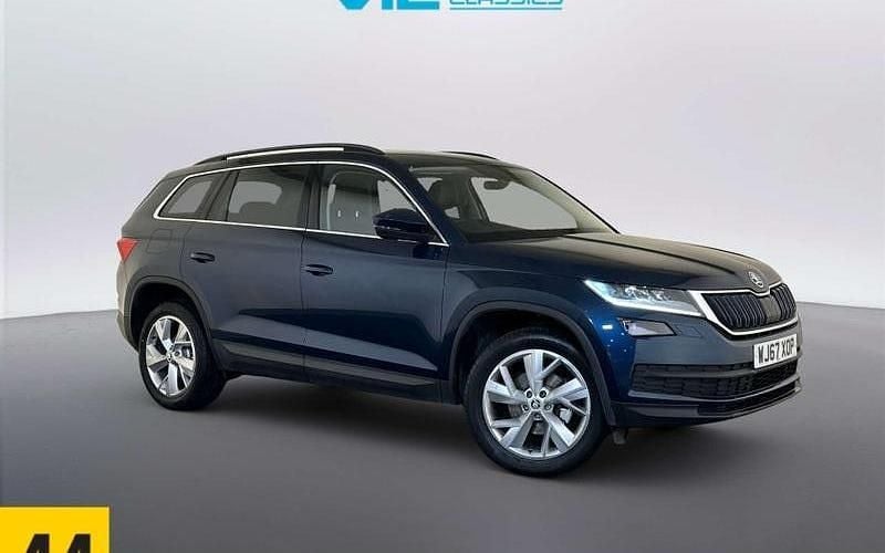 Used Skoda Kodiaq SE L 150 HP (110 kW) 2017 Blue SUV