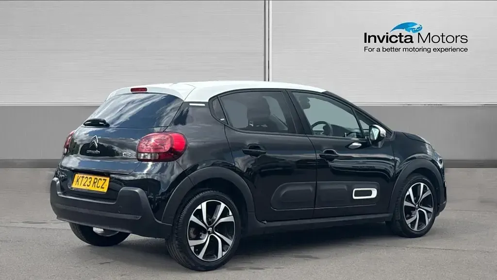 Used Citroën C3 PureTech 110 HP (80 kW) 2023 Black Hatchback