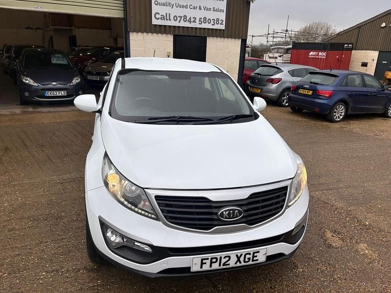 Begagnad Kia Sportage 133 HK (97 kW) 2012 Vit SUV