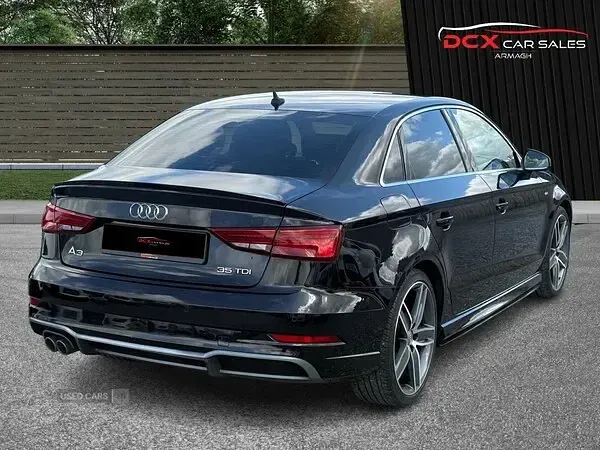 Used Audi A3 S-Line 150 HP (110 kW) 2020 Black Sedan