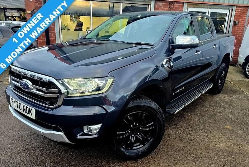 Grey Used 2020 Ford Ranger Limited Pickup | £15,995 (Good price) - Image 1/4