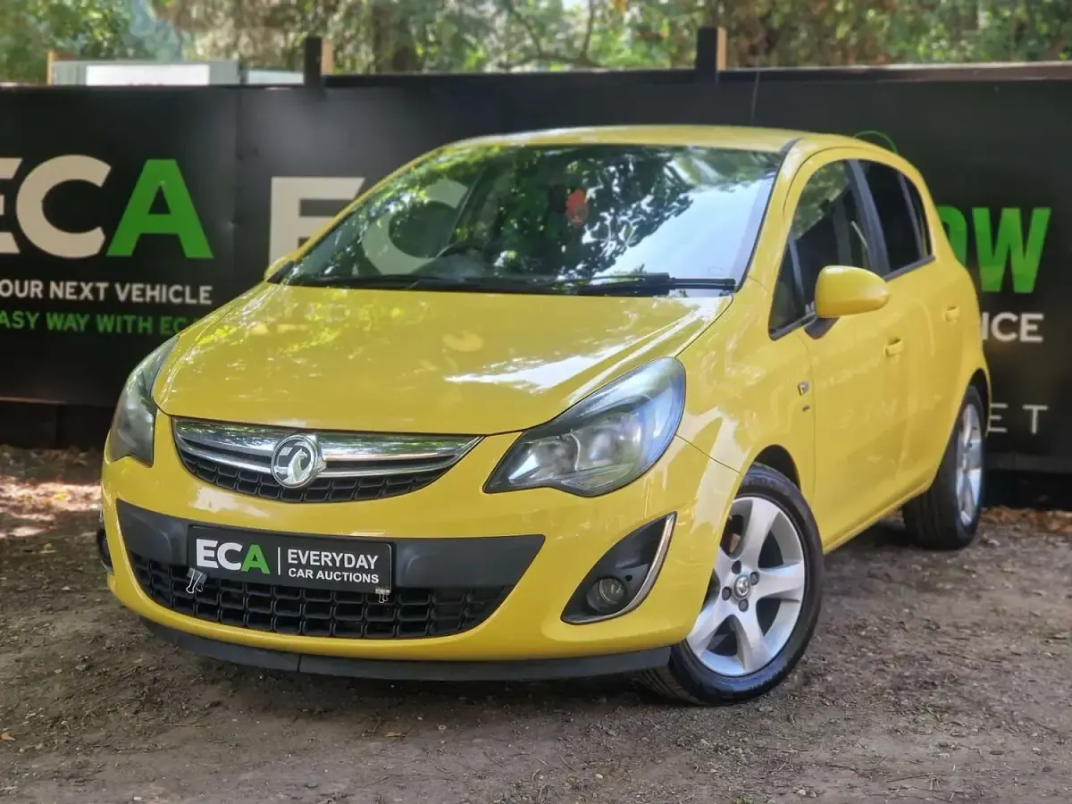 Used Vauxhall Corsa 2012 Yellow Hatchback