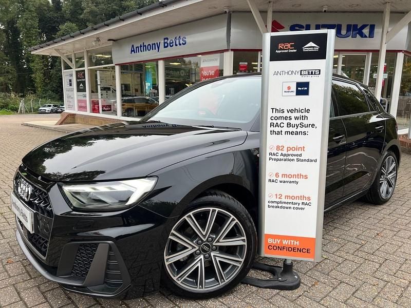 Black Used 2024 Audi A1 S-Line Hatchback | £21,499 (Fair price) - Image 1/3