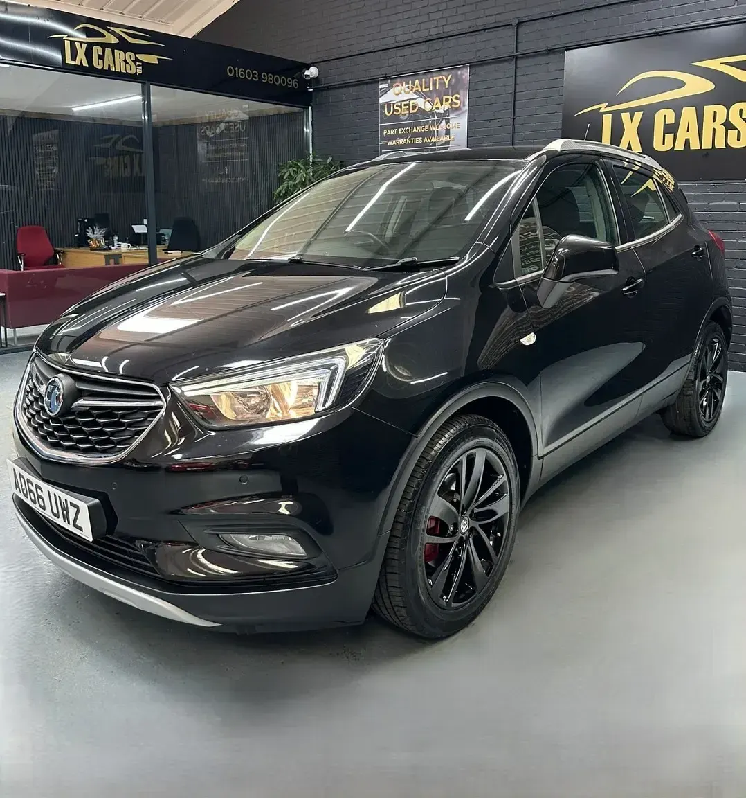 Used Vauxhall Mokka X Active 140 HP (102 kW) 2017 Black SUV