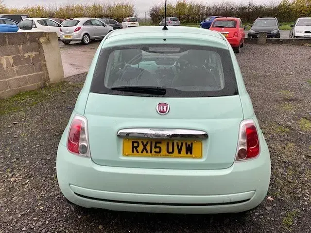 Used Fiat 500 Pop 69 HP (50 kW) 2015 Green Hatchback