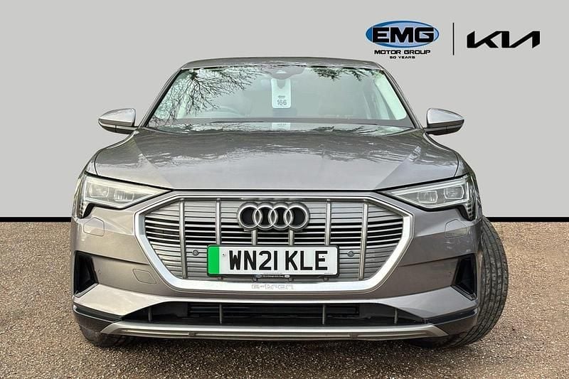 Begagnad Audi e-tron Advanced 230 kW (313 HK) 2021 Grå SUV