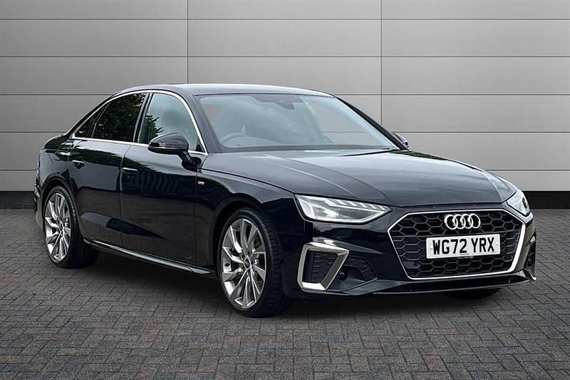 Black Used 2023 Audi A4 S-Line Sedan | £25,845 (Fair price) - Image 1/4