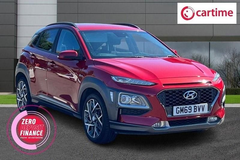 Red Used 2020 Hyundai Kona Premium SUV | £14,537 (Fair price) - Image 1/3