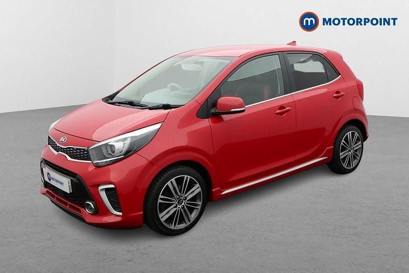 Used Kia Picanto GT-Line 101 HP (74 kW) 2019 Red Hatchback