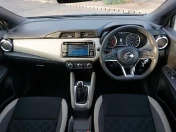 Used Nissan Micra Acenta 90 HP (66 kW) 2018 Silver Hatchback