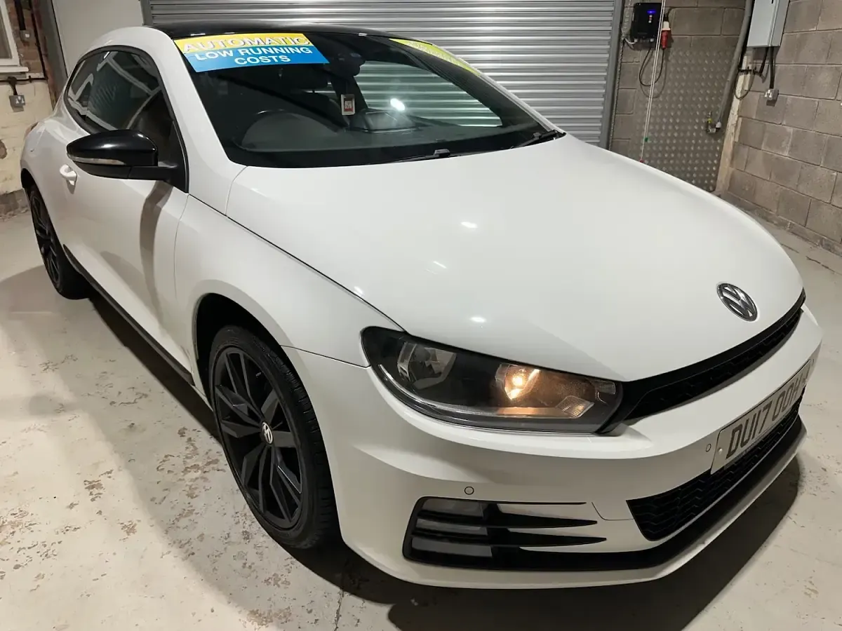 Used VW Scirocco Black Edition 150 HP (110 kW) 2017 White Coupe