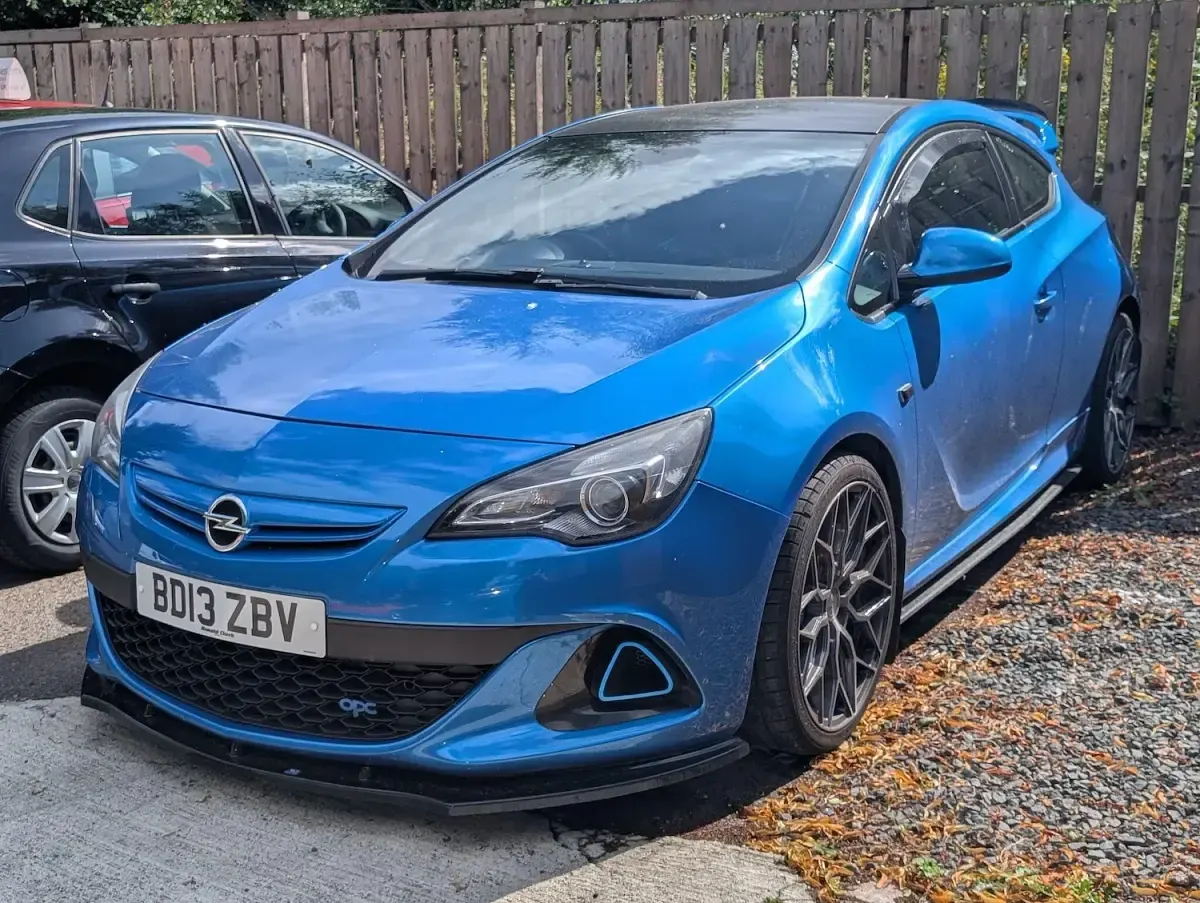 Used Vauxhall Astra GTC 2013 Blue Hatchback