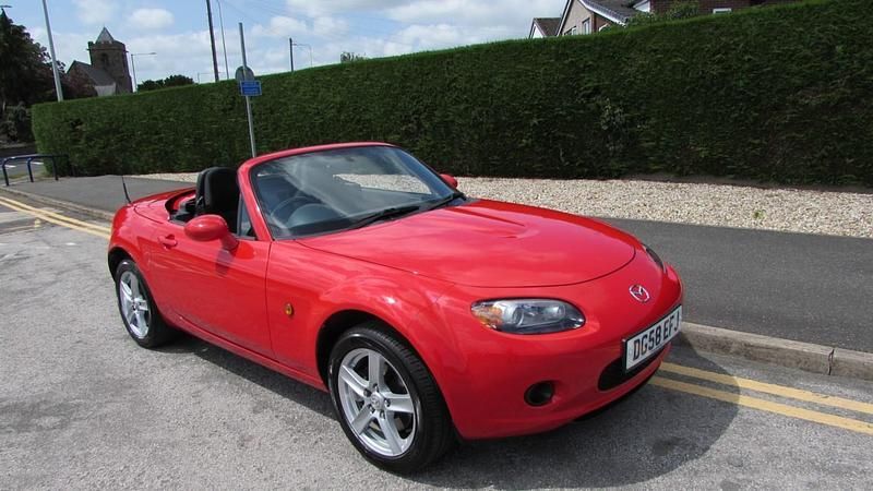 Red Used 2008 Mazda MX5 Cabriolet | £5,995 (Fair price) - Image 1/4