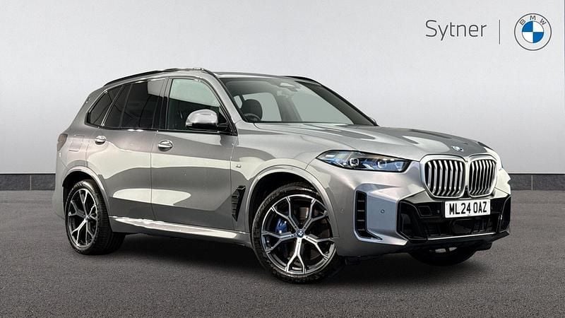 Grey Used 2024 BMW X5 M Sport SUV | £61,750 (Fair price) - Image 1/4