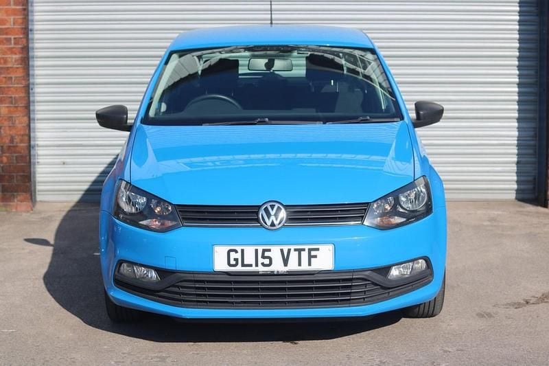 Used VW Polo S 2015 Blue Hatchback