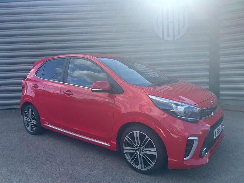 Red Used 2020 Kia Picanto GT-Line Hatchback | £7,800 (Fair price) - Image 1/4