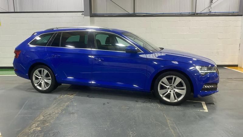 Used Skoda Superb SE L 2022 Blue Estate