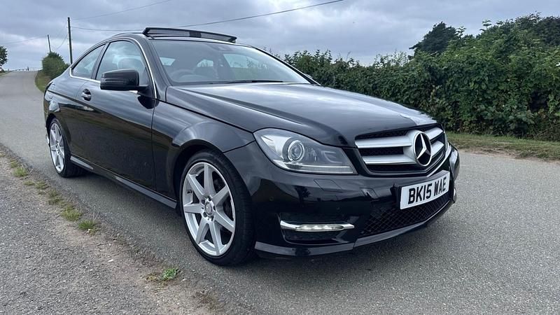 Black Used 2015 Mercedes C220 Sport Edition Coupe | £6,495 - Image 1/4
