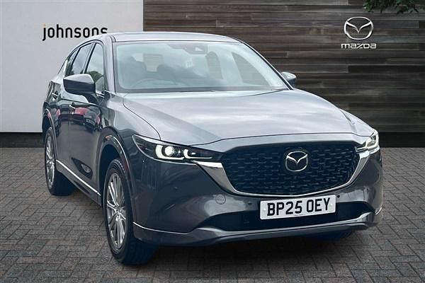 Grey New 2025 Mazda CX-5 Takumi-Line SUV | £29,662 (Expensive) - Image 1/4