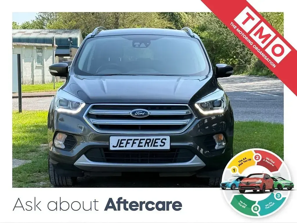 Used Ford Kuga Titanium 150 HP (110 kW) 2018 Grey SUV