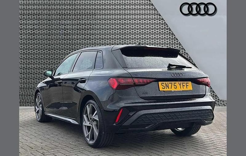 Used Audi A3 Black Edition 147 HP (108 kW) 2025 Black Hatchback
