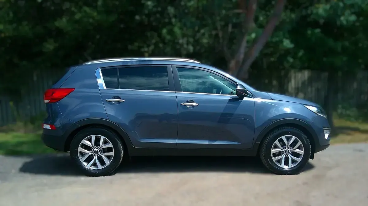 Used Kia Sportage 133 HP (97 kW) 2015 Blue SUV