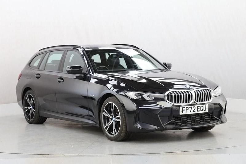 Used BMW 330e M Sport 2022 Black Estate