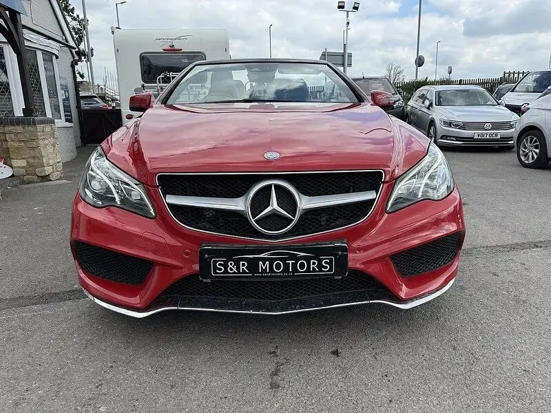 Used Mercedes E350 AMG Line Premium 2016 Red Cabriolet