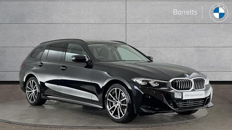 Black Used 2025 BMW 330e Sport Line Estate | £32,990 (Super price) - Image 1/4