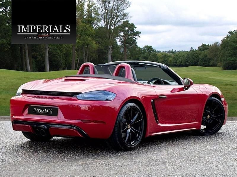 Used Porsche 718 Boxster 2018 Red Cabriolet