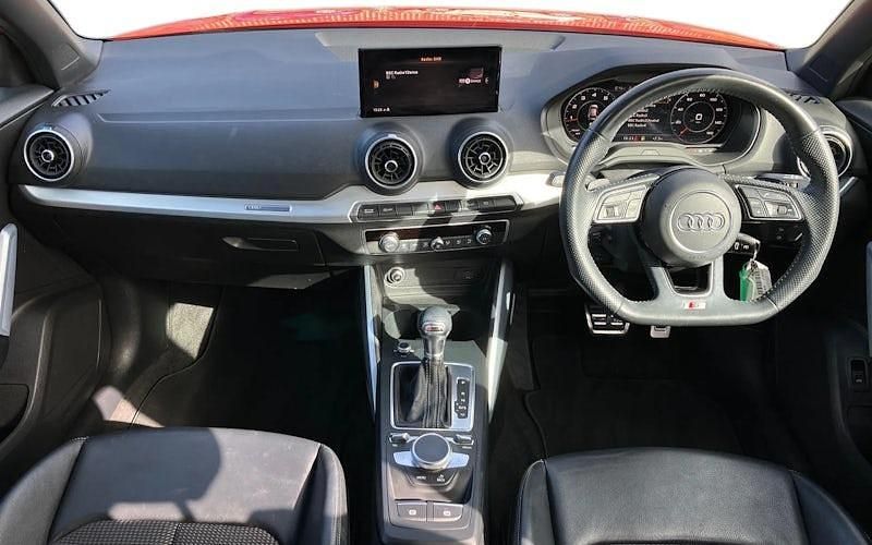 Used Audi Q2 S-Line 150 HP (110 kW) 2019 Orange SUV