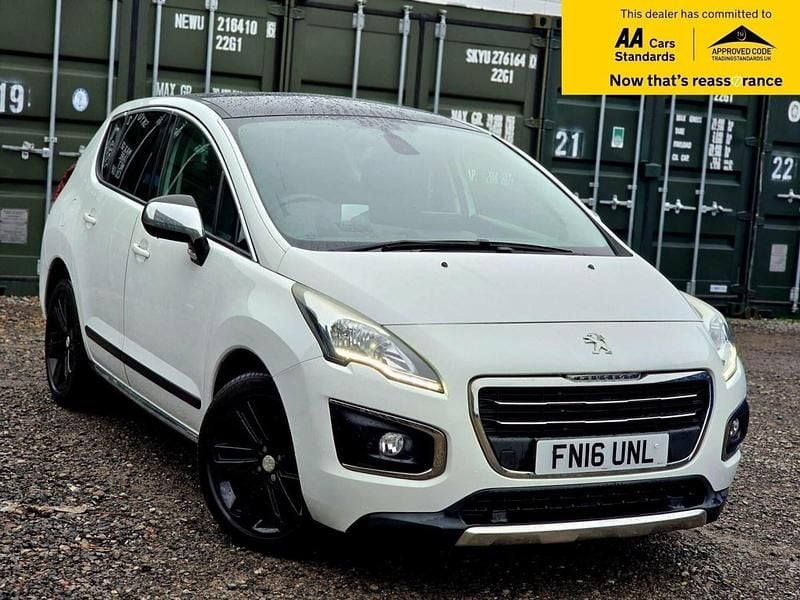 Used Peugeot 3008 Allure 120 HP (88 kW) 2016 White SUV