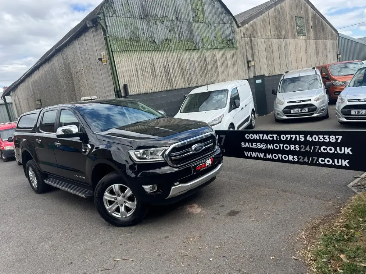 Used Ford Ranger Limited 2020 Black Pickup