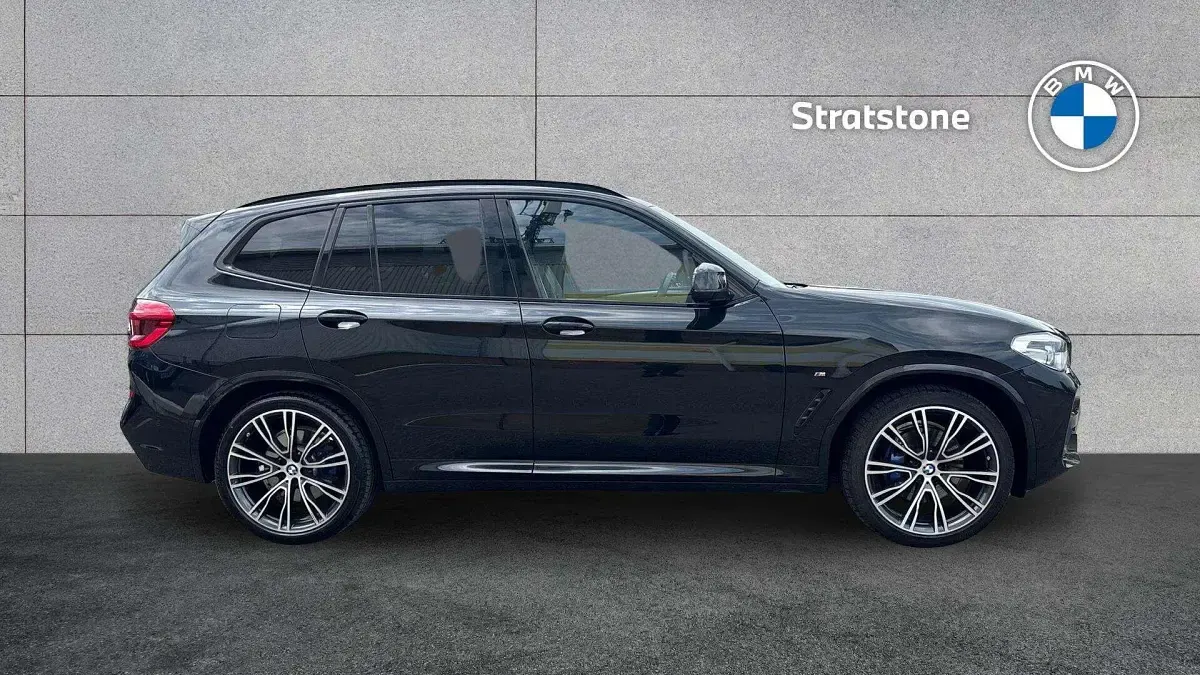 Used BMW X3 M Sport 181 HP (133 kW) 2021 Black SUV