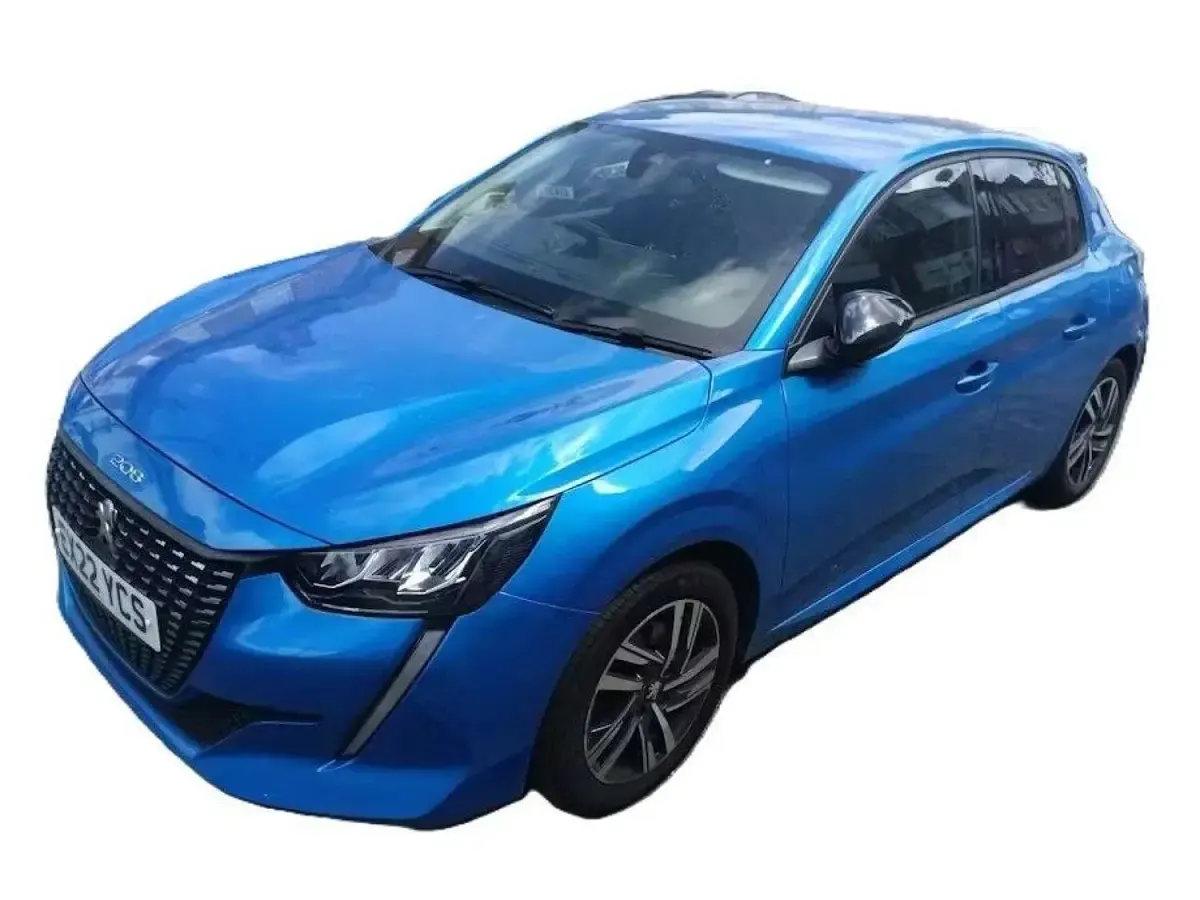 Used Peugeot 208 Allure Premium 130 HP (95 kW) 2022 Blue Hatchback