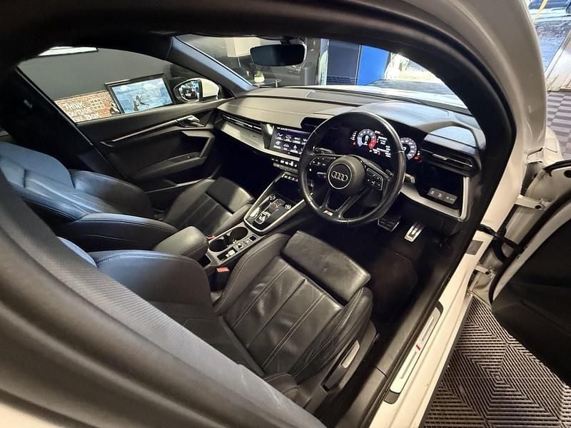 Used Audi A3 Sportback S-Line 110 HP (80 kW) 2021 White Hatchback