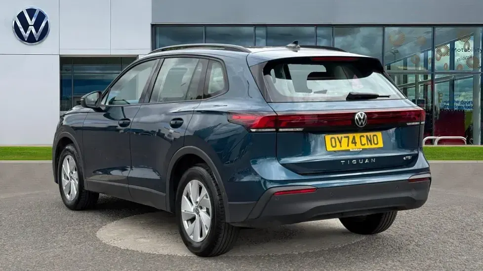 Used VW Tiguan 130 HP (95 kW) 2024 Nightshade blue metallic SUV