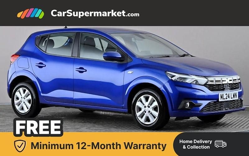 Used Dacia Sandero Expression 91 HP (66 kW) 2024 Blue Hatchback