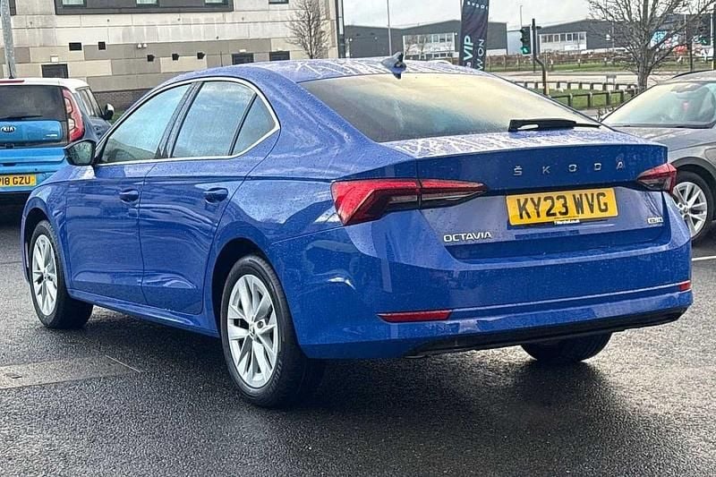 Used Skoda Octavia SE L 147 HP (108 kW) 2023 Energy blue Hatchback