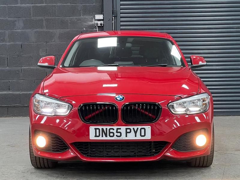 Used BMW 118 Sport Line 2015 Red Hatchback
