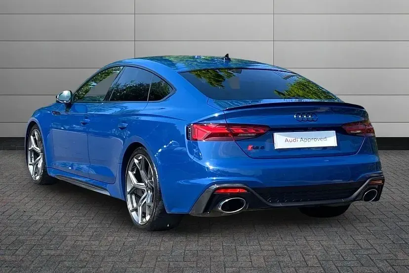 Used Audi RS5 Sportback Comfort 444 HP (326 kW) 2023 Ascari blue Hatchback