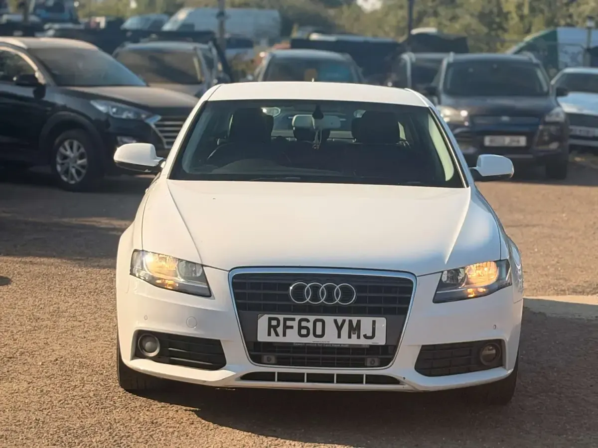 Used Audi A4 Design 136 HP (100 kW) 2010 White Sedan
