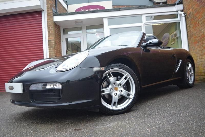 Used Porsche Boxster 2005 Black Cabriolet