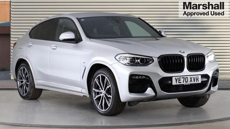 Used BMW X4 M Sport 190 HP (139 kW) 2020 Silver SUV