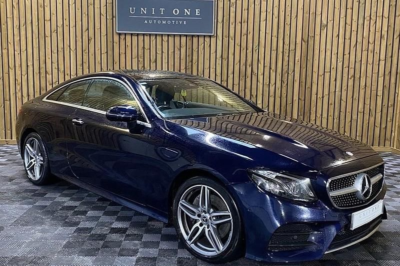 Blue Used 2017 Mercedes E220 AMG Line Premium Plus Coupe | £19,900 (Fair price) - Image 1/1