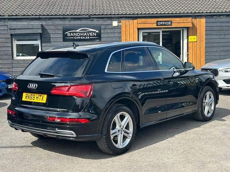 Begagnad Audi Q5 S-Line 190 HK (139 kW) 2019 Svart SUV