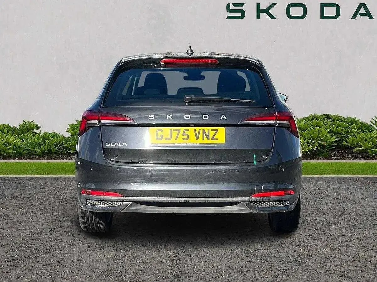 Used Skoda Scala SE L 113 HP (83 kW) 2025 Black magic pearl effect Hatchback
