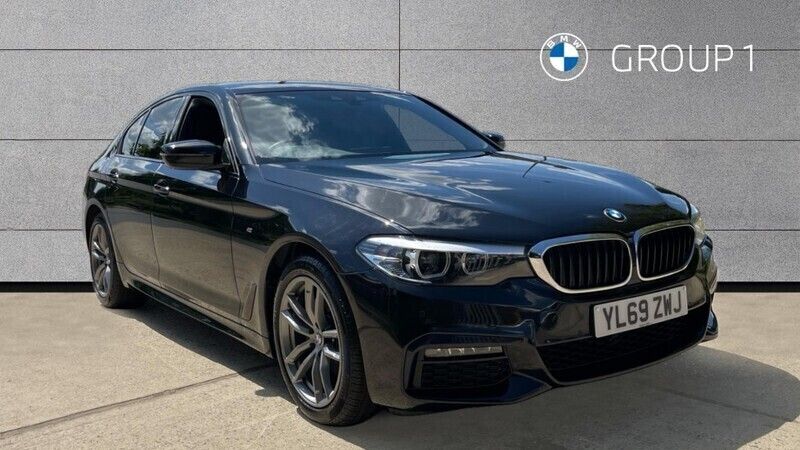 Black Used 2020 BMW 520 M Sport Sedan | £20,595 (Super price) - Image 1/4