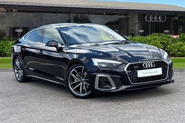 Black Used 2022 Audi A5 S-Line Coupe | £25,850 (A bit pricey) - Image 1/4